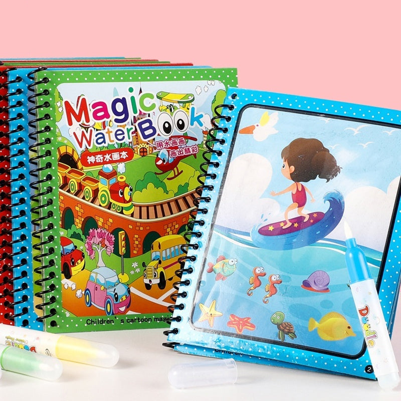Magic Water Color Book - For Kids