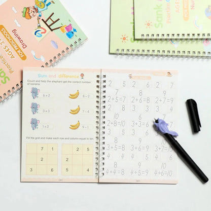 Sank magic Practice Book (Reusable)