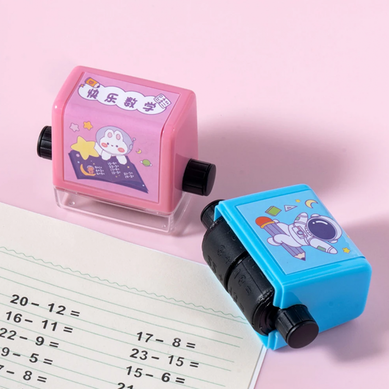 Roller Practice Number Stamp Addition And Subtraction Tool
