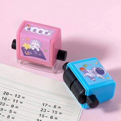 Roller Practice Number Stamp Addition And Subtraction Tool