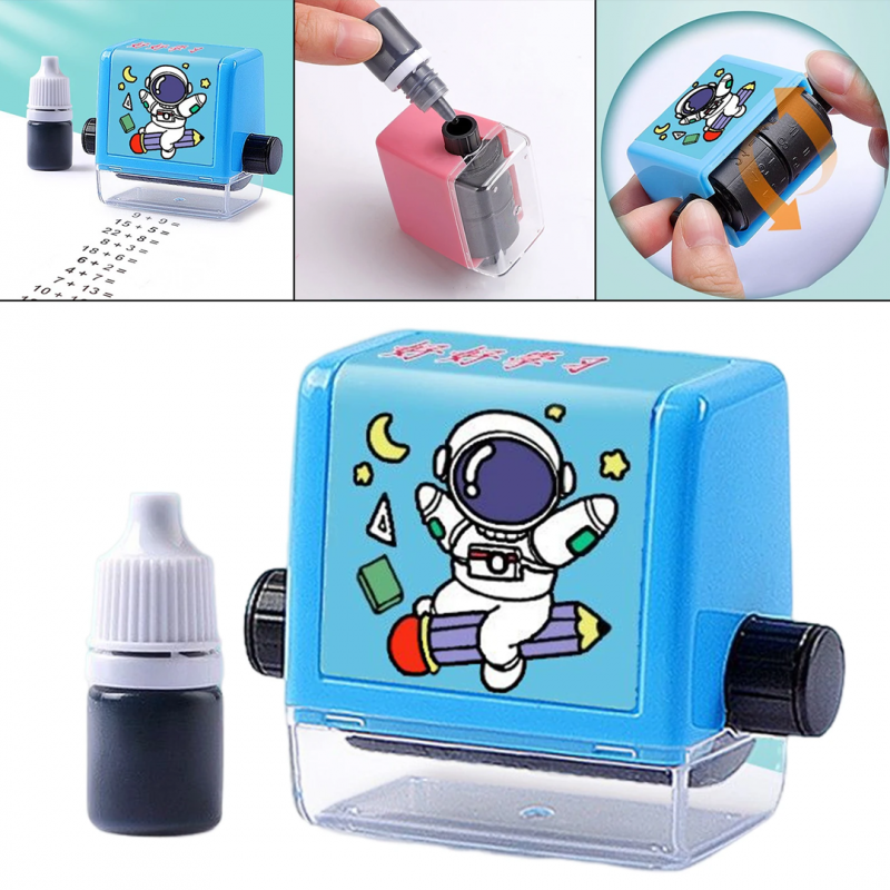 Roller Practice Number Stamp Addition And Subtraction Tool