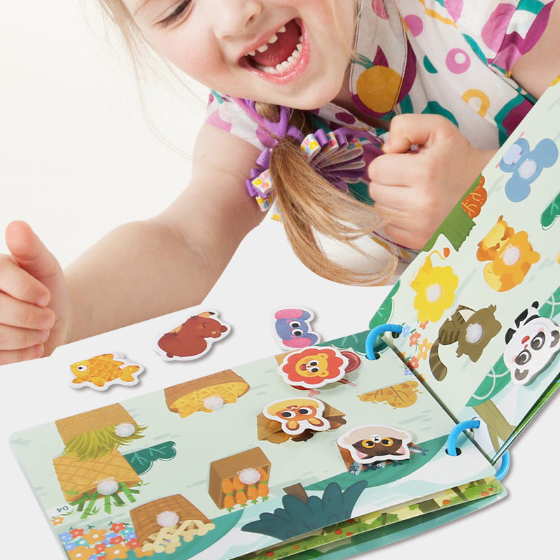 Montessori Learning Busy Book for Kids