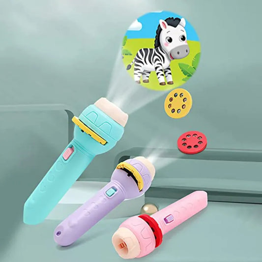 Mini Flashlight Projector Torch Toy