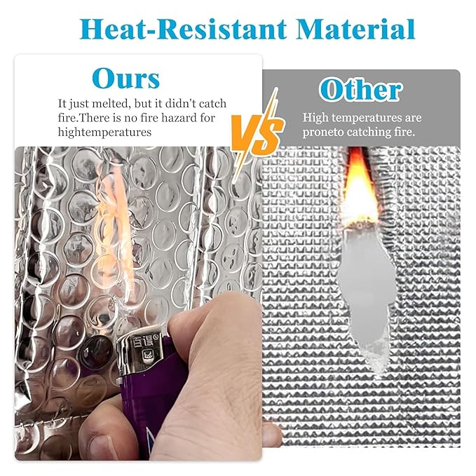AC Outer Heat Protection Sheet – Aluminium Coated Sun Reflective Cover