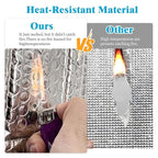 AC Outer Heat Protection Sheet – Aluminium Coated Sun Reflective Cover