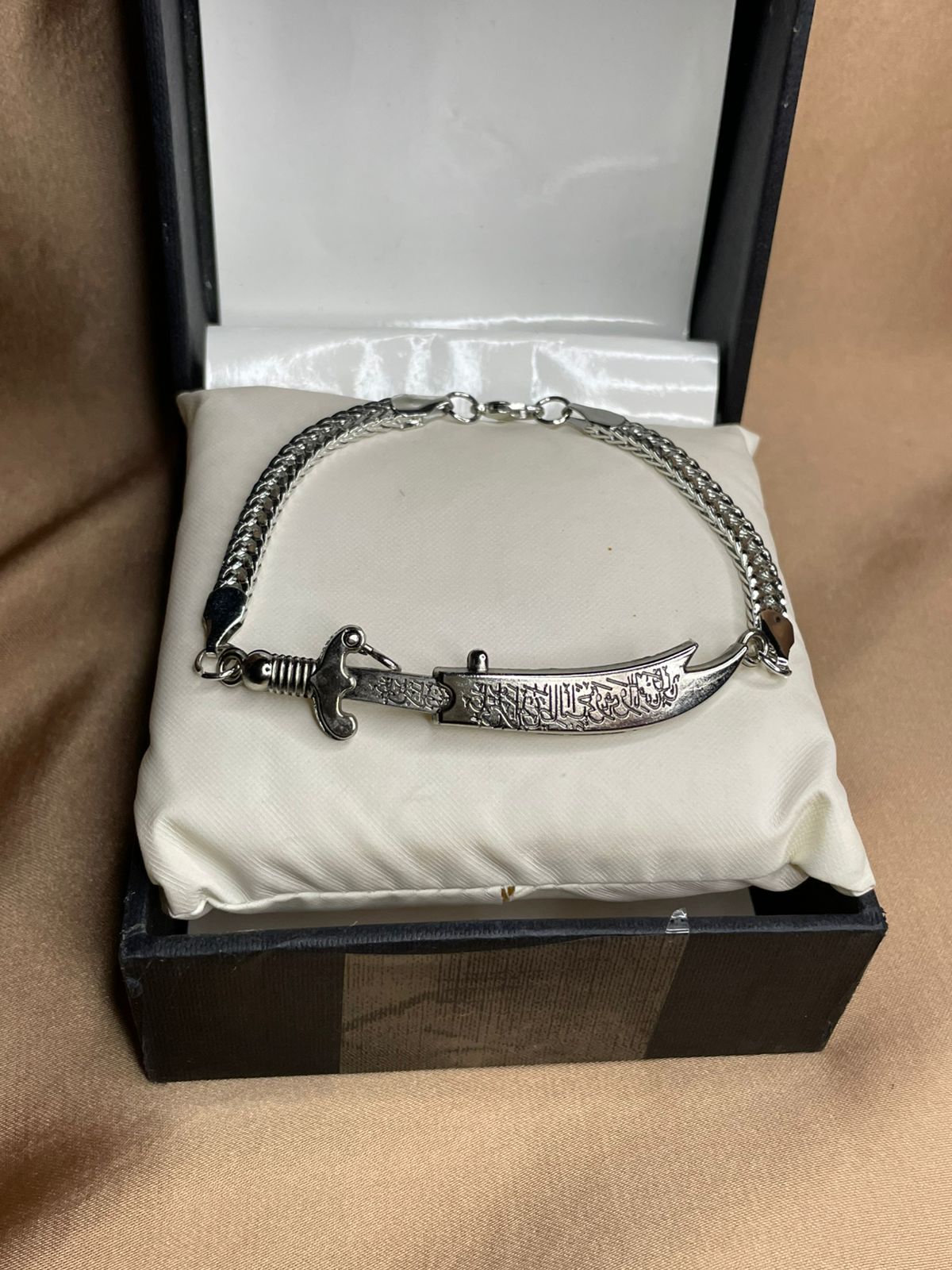 Zulfiqar Sword Stainless Steel Islamic Bracelet