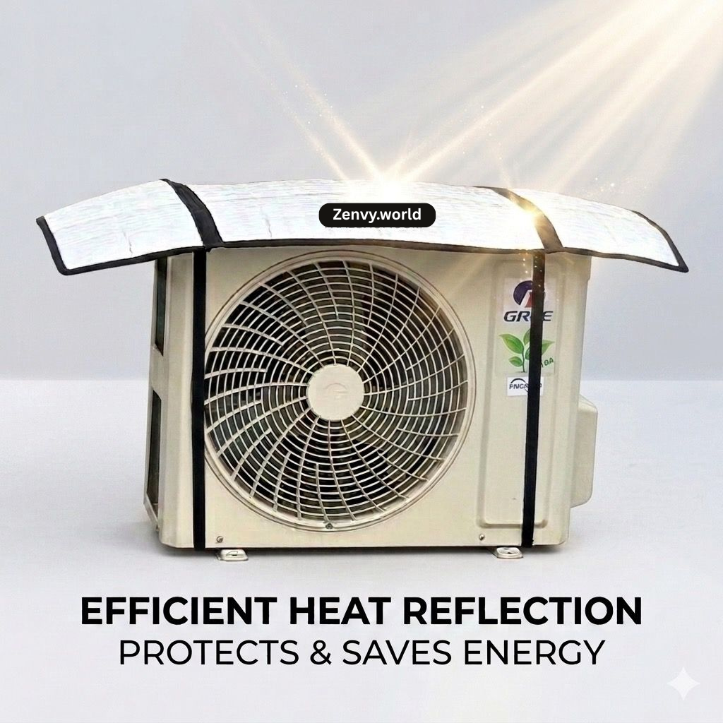 AC Outer Heat Protection Aluminum Cover