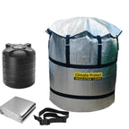 Climate Protect Insulated Thermal Tank Cover/Jacket For Cold Water