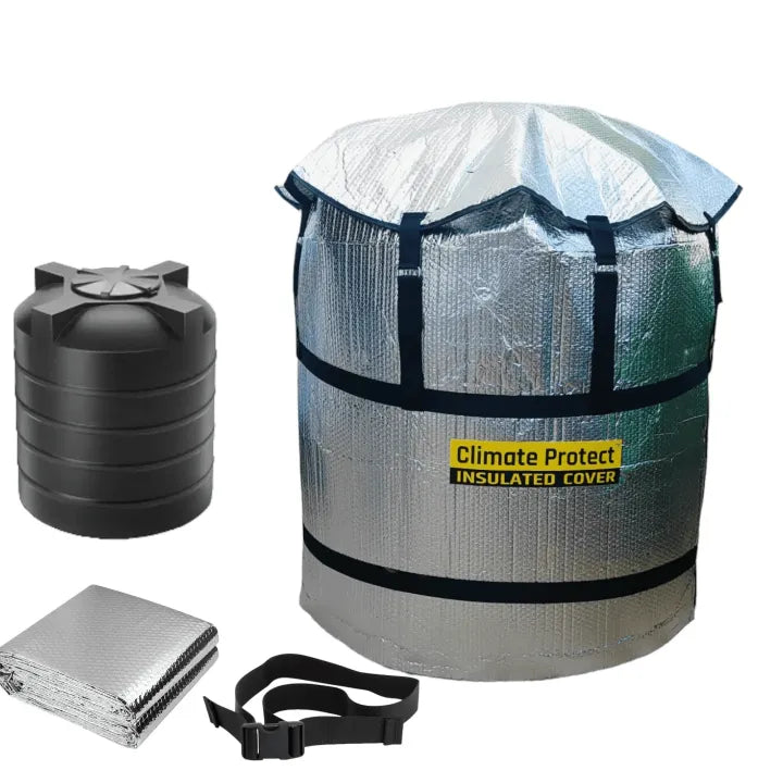 Climate Protect Insulated Thermal Tank Cover/Jacket For Cold Water